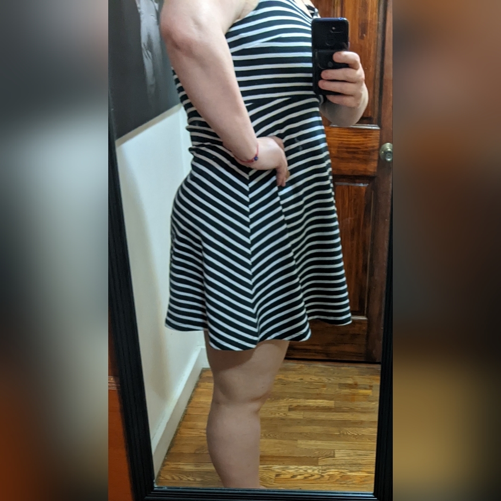 2 piece set Old Navy dress + Torrid cardigan